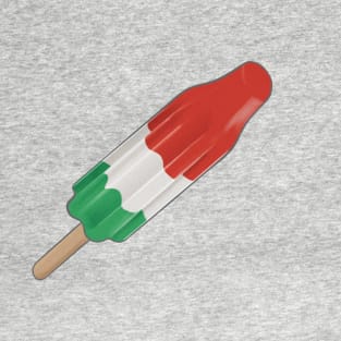 Green White and Red Rocket Popsicle T-Shirt